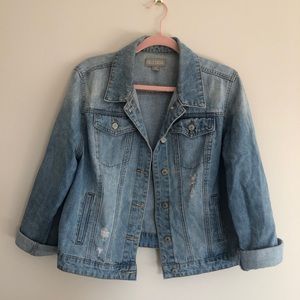 Soft denim jacket | barely cropped | Falls Creek